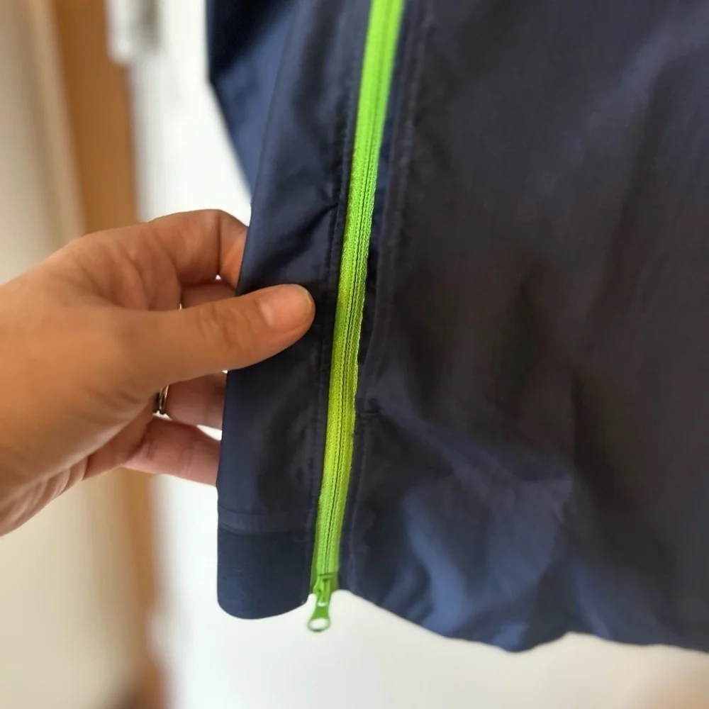 Seattle Seahawks Nike Sideline Elite Hybrid Quarter-Zip Jacket Navy Men's Medium
